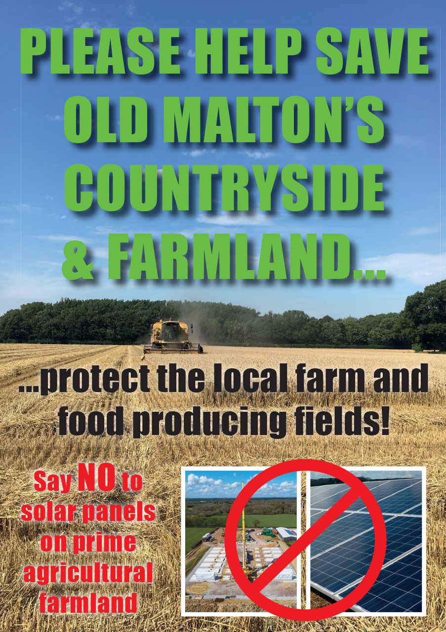 Save Old Malton Countryside Leaflet